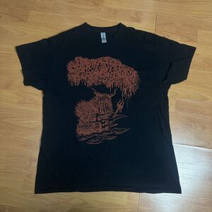 Sanguisugabogg Warlord Death Metal Hardcore Black Band T-Shirt Size L